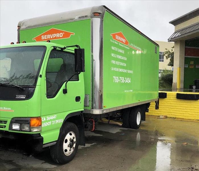 SERVPRO box truck 